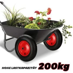 TolleTour Roue De Secours, Roue De Brouette, Roue De Brouette, Pneumatique 4.80 / 4.00-8 390 Mm -chariot de jardin Soldes 2022 63931659 4