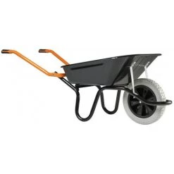 BROUETTE AKTIV ERGO-COMPACT HAEMMERLIN PEINTE ROUE INCREVABLE - 305255101-- - Noir / Orange