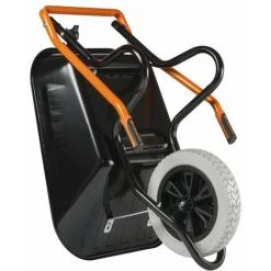 BROUETTE AKTIV ERGO-COMPACT HAEMMERLIN PEINTE ROUE INCREVABLE - 305255101-- - Noir / Orange -chariot de jardin Soldes 2022 63932957 3