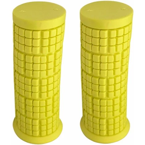 CYCLINGCOLORS Paire De Poignée Vélo Antidérapante Diamètre 22mm Longeur 110mm Universelle Application Multiple Brouette Diable, Vert Acide 3 CYCLINGCOLORS Paire De Poignée Vélo Antidérapante Diamètre 22mm Longeur 110mm Universelle Application Multiple Brouette Diable, Vert Acide – Image 3