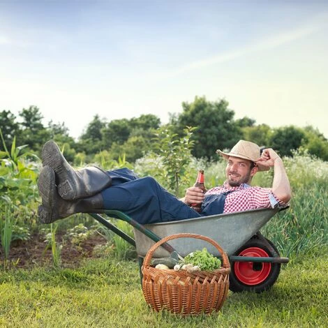 Relaxdays Roue De Brouette 3.50-8, Pneumatique, Jante En Acier, Charge Maximale : 100 kg, Avec Valve, Noir/rouge 4 Relaxdays Roue De Brouette 3.50-8, Pneumatique, Jante En Acier, Charge Maximale : 100 kg, Avec Valve, Noir/rouge – Image 4