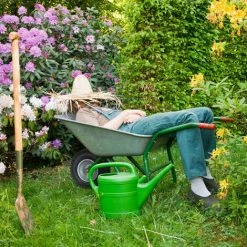 Relaxdays Roue De Brouette 2.50-4 En Lot De 2, Pneumatique, 2PR, Charge Max. 100 kg, Jante Acier, Noir/argenté -chariot de jardin Soldes 2022 68209440 4