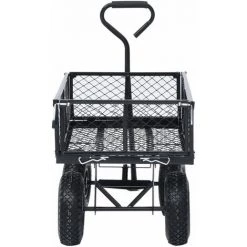 LangRay Quincaillerie Chariot à Main De Jardin Noir 250 Kg -chariot de jardin Soldes 2022 68278305 4