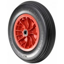 OSE Roue Increvable 400mm Alésage 20mm Pour Brouette, Chariot...