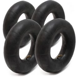 WILTEC Set 4 Chambre Air Diable 2.80/2.50-4 TR87 Valve Pneu Roue Charrette Bras