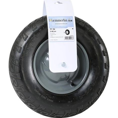 Roue Gonflable De Brouette Confort Haemmerlin - Diamètre 400 Mm - PF154 1 Roue Gonflable De Brouette Confort Haemmerlin - Diamètre 400 Mm - PF154