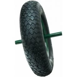 WERKAPRO Roue Gonflable 15'' 385x95 Axe De 20 Mm -chariot de jardin Soldes 2022 9248513 3