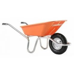 BROUETTE HAEMMERLIN PLUME 100L CORAIL ROUE GONFLÉE - 305141701-- - Corail